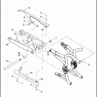 VRSCF 1HPH V-ROD MUSCLE (2013) FORK REAR, DEBRIS DEFLECTOR & BELT GUARD