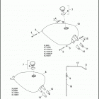 XL883L 4CR2 SUPERLOW (2014) Топливный бак
