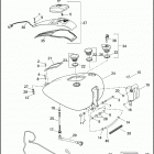 FXSB 1BF5 SOFTAIL BREAKOUT (2014) Топливный бак