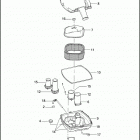 VRSCF 1HPH V-ROD MUSCLE (2013) Воздушный фильтр