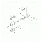FLHRSE5 1PG8 CVO ROAD KING (2013) FOOTPEGS