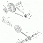 FLHTK 103 1TEL CVO LIMITED (2014) BELTS, CHAINS & SPROCKETS
