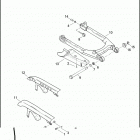 XL883L 4CR2 SUPERLOW (2014) FORK, REAR, DEBRIS DEFLECTOR & BELT GUARD