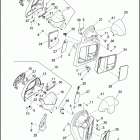 FLHTCU 1FCM ULTRA CLASSIC (2014) FAIRING LOWERS - ULTRA - AIR COOLED