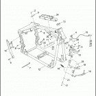 FXS 1JP5 BLACKLINE (2013) FRAME & JIFFY STAND