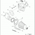 FXSBSE 1TD9 CVO SOFTAIL BREAKOUT (2014) Воздушный фильтр