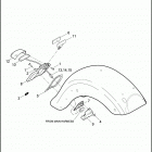FLHRSE 1PG8 CVO ROAD KING (2014) LICENSE PLATE BRACKET