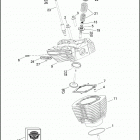 FXSBSE 1TD9 CVO SOFTAIL BREAKOUT (2014) CYLINDERS, HEADS & VALVES - TWIN CAM 110™