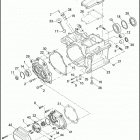 FXSBSE 1TD9 CVO SOFTAIL BREAKOUT (2014) TRANSMISSION HOUSING