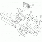 FXDWG 1GP4 DYNA WIDE GLIDE (2013) EXHAUST SYSTEM - FXDF & FXDWG