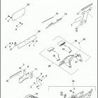 FXDF 103 1GYM DYNA FAT BOB (2013) LICENSE PLATE BRACKETS - FXDB, FXDBA, FXDBP, FXDF, FXDC