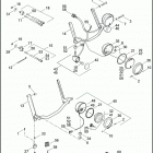FLSTC 1BW5 HERITAGE SOFTAIL CLASSIC (2013) AUXILIARY / FOG LAMPS & TURN SIGNALS, FRONT - FLSTC & FL...