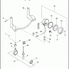 FLHTP 1FMM ELECTRA GLIDE STANDARD POLICE (2013) PURSUIT LAMPS & TURN SIGNALS, FRONT