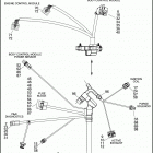 FXDBA 1VB4 DYNA STREET BOB (H-D1) (2013) WIRING HARNESS, MAIN, NON-ABS (4 OF 5)