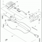 FLHRSE5 1PG8 CVO ROAD KING (2013) TAIL LAMP (CANADA, HDI, ENGLAND, JAPAN & AUSTRALIA)