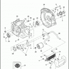 FLHTCUSE8 1PR8 CVO ULTRA CLASSIC (2013) CRANKCASE, ENGINE OIL FILTER & COOLER - TWIN CAM 110 ™