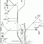 FLHTC 1FFM ELECTRA GLIDE CLASSIC (2013) WIRING HARNESS, MAIN, NON-ABS (FAIRING MODELS) (5 OF 6)