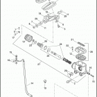 FLHRSE5 1PG8 CVO ROAD KING (2013) BRAKE CONTROL, REAR
