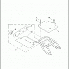 FLHTP 1FMM ELECTRA GLIDE STANDARD POLICE (2013) MARKER LIGHT, REAR