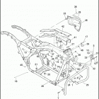 FLHTCUSE8 1PR8 CVO ULTRA CLASSIC (2013) FRAME & JIFFY STAND