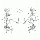 FLHTP 1FMM ELECTRA GLIDE STANDARD POLICE (2013) SWITCHES, HANDLEBAR