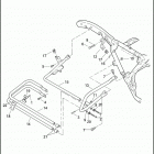 FLHTP 1FMM ELECTRA GLIDE STANDARD POLICE (2013) GUARDS, SADDLEBAG
