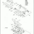 XL883L 4CR2 SUPERLOW (2013) FORK, REAR, DEBRIS DEFLECTOR & BELT GUARD