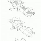 FLHTCUTG 1MAM TRI GLIDE ULTRA CLASSIC (2013) SEATS