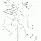XL883L 4CR2 SUPERLOW (2013) OIL TANK & LINES - 883L / N / R, 1200C / CA / CB / CP / ...