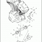 FLHRSE5 1PG8 CVO ROAD KING (2013) ENGINE MOUNTS & STABILIZER LINK