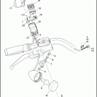 FXSBSE 1TD9 CVO SOFTAIL BREAKOUT (2013) SWITCHES, HANDLEBAR AND TURN SIGNALS, RIGHT, FRONT