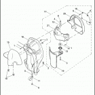 FLHTCU 1FCM ULTRA CLASSIC (2013) FAIRING LOWERS - ULTRA