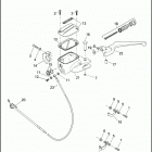 FLHTCUSE8 1PR8 CVO ULTRA CLASSIC (2013) Привод управления сцеплением