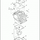 FXDF 1GY4 DYNA FAT BOB (2013) TRANSMISSION HOUSING & OIL PAN