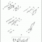 FLD 1GZ4 DYNA SWITCHBACK (2013) LICENSE PLATE BRACKETS - FLD, FXDL, FXDWG