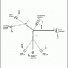 XR1200X 1LD6 XR1200X (2013) WIRING HARNESS, ENGINE - XR1200X