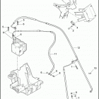 FLTRXSE2 1TC8 CVO ROAD GLIDE (2013) BRAKE LINES, FRONT - ABS