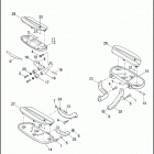 FLHTCUSE8 1PR8 CVO ULTRA CLASSIC (2013) FOOTBOARDS