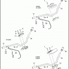 XL883L 4CR2 SUPERLOW (2013) HANDLEBAR & THROTTLE CONTROL - 883L / N / R, 1200X, XR12...