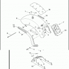 FXS 1JP5 BLACKLINE (2013) FENDERS & SUPPORTS, REAR - FLS & FXS