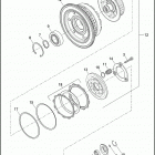 FLHRSE5 1PG8 CVO ROAD KING (2013) Сцепление