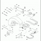 FLHTC 1FFM ELECTRA GLIDE CLASSIC (2013) FENDERS, FRONT