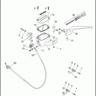 FLHRSE5 1PG8 CVO ROAD KING (2013) Привод управления сцеплением