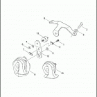 FLHTP 1FMM ELECTRA GLIDE STANDARD POLICE (2013) Клаксон