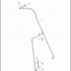 FLHTCUTG 1MAM TRI GLIDE ULTRA CLASSIC (2013) BRAKE LINE, FRONT