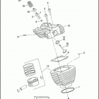 FLD 1GZ4 DYNA SWITCHBACK (2013) CYLINDERS, HEADS & VALVES - TWIN CAM 96 ™