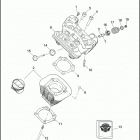 XR1200X 1LD6 XR1200X (2013) CYLINDERS, HEADS & VALVES - XR1200X