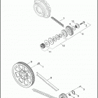 FXDWG 103 1GPM DYNA WIDE GLIDE (2013) BELTS, CHAINS & SPROCKETS