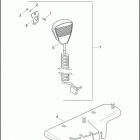 FLHTP 1FMM ELECTRA GLIDE STANDARD POLICE (2013) MICROPHONE & RADIO MOUNTING BRACKETS