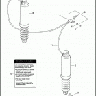FLHTC 1FFM ELECTRA GLIDE CLASSIC (2013) SHOCK ABSORBERS, REAR & AIR SUSPENSION SYSTEM